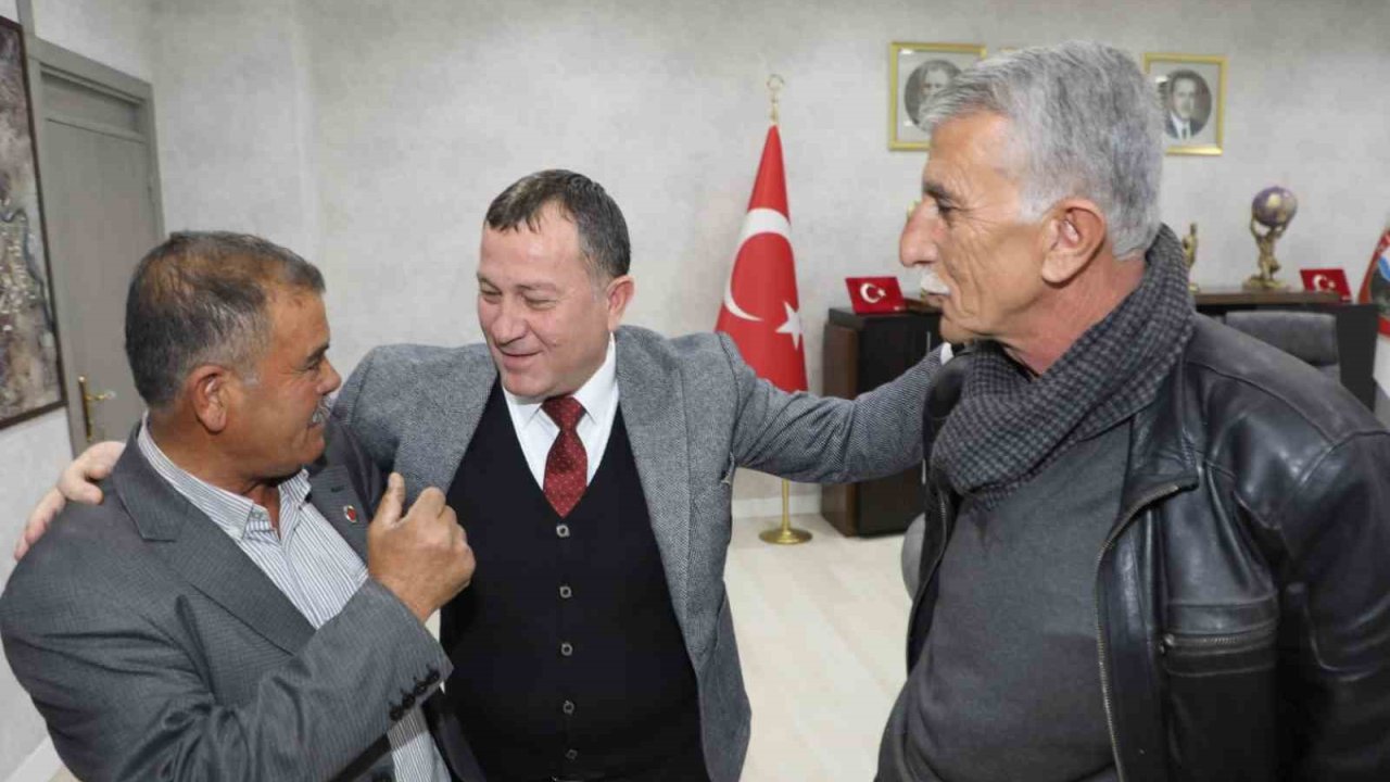 Muhtarlardan Başkan Doğan’a teşekkür ziyareti