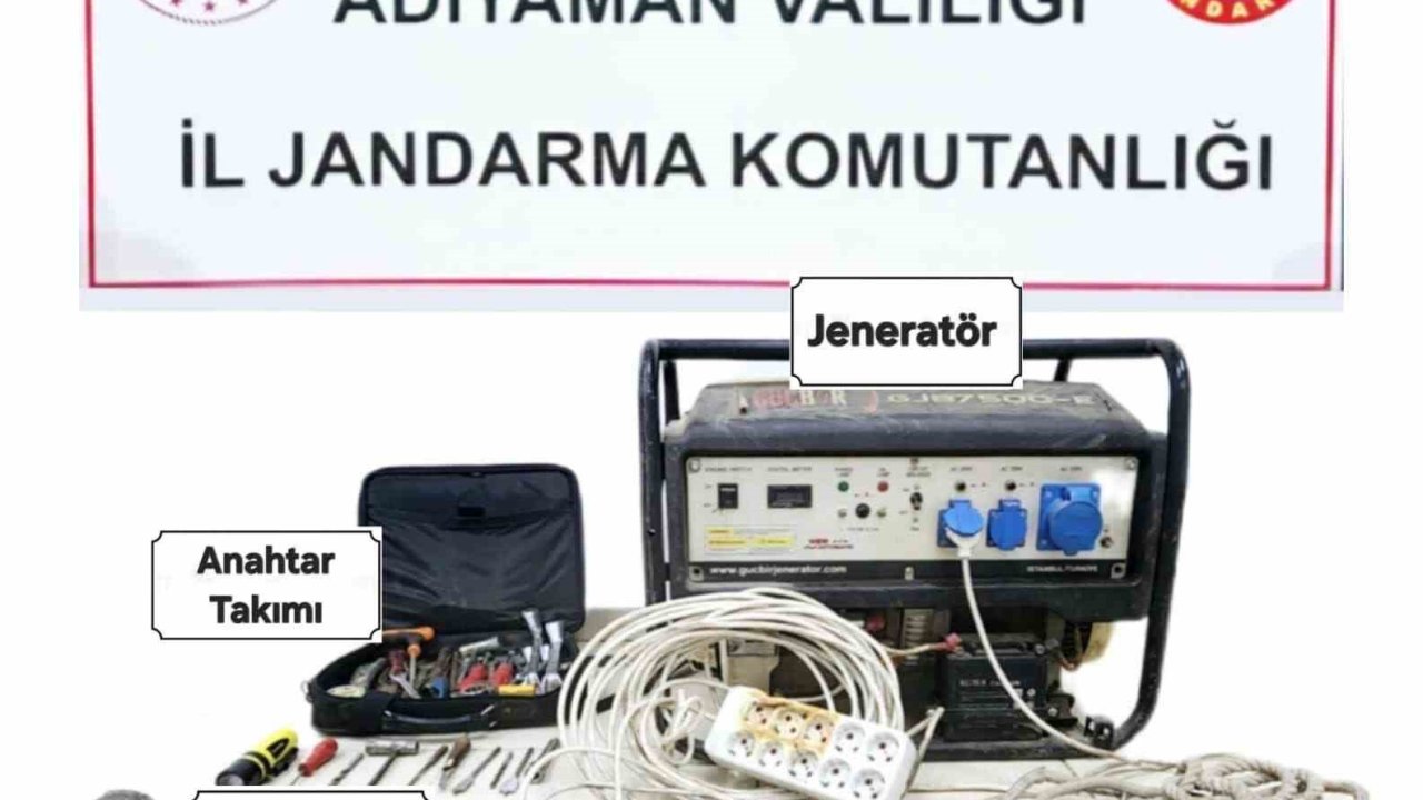 Kablo hırsızlığı şüphelisi 2 şahıs yakalandı