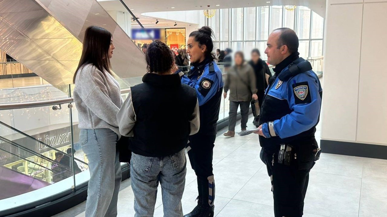 Erzincan’da polis ekiplerinden KADES ve dolandırıcılık bilgilendirmesi yapıldı