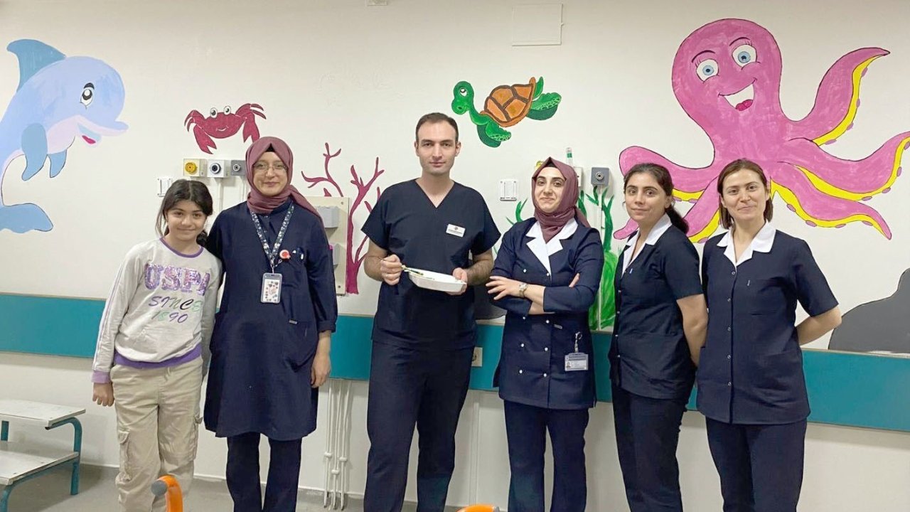 Fırat Üniversitesi Hastanesi’nden ‘Gülümseten Duvarlar’ Projesi