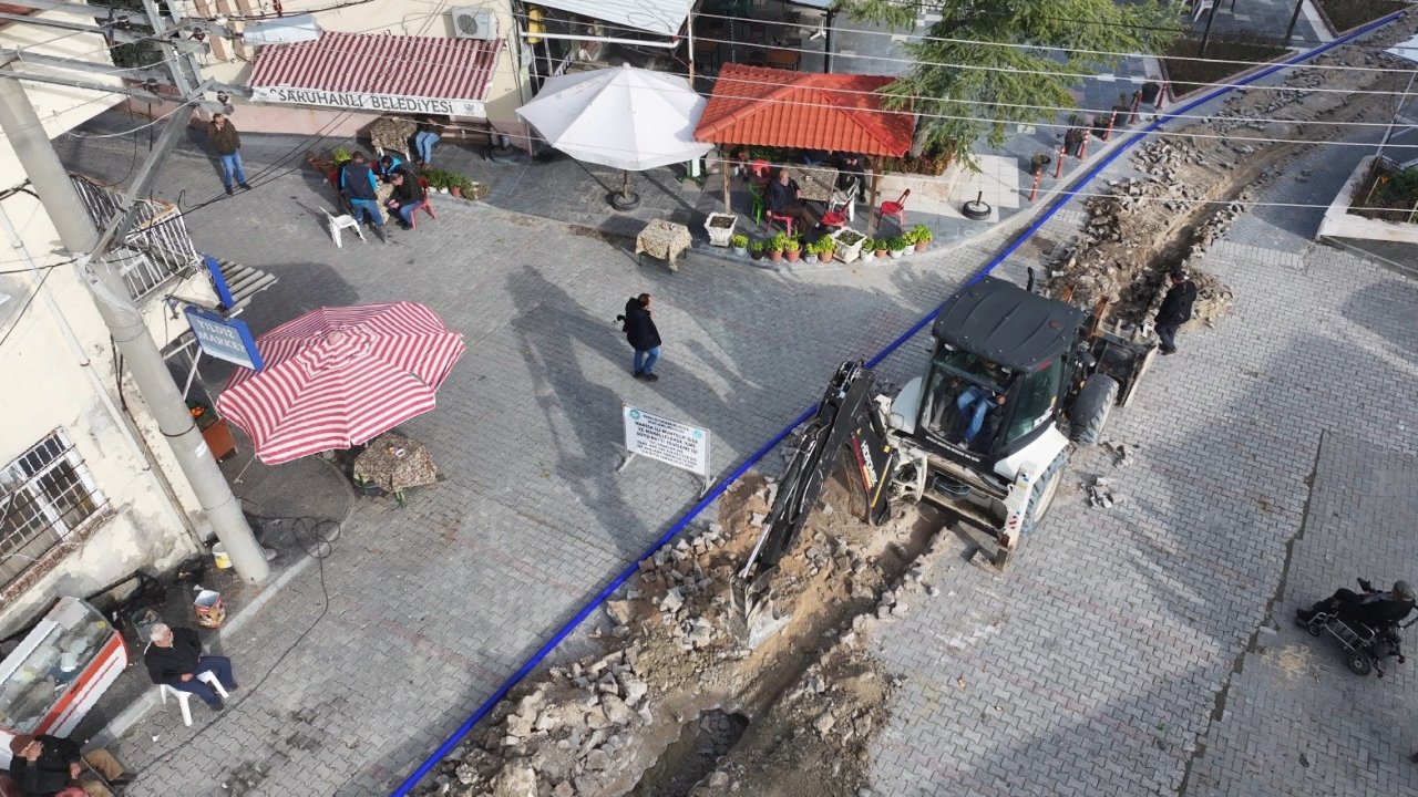 Paslı borular yerini sağlıklı borulara bıraktı