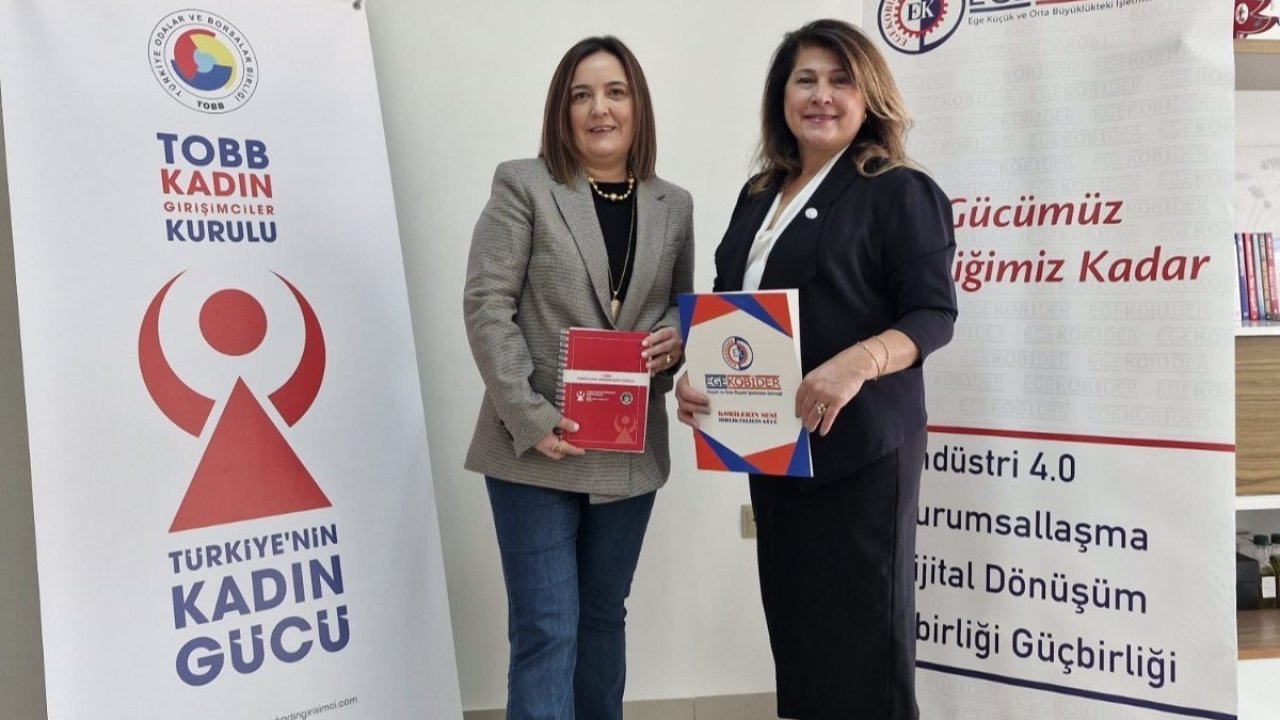EGEKOBİDER ile TOBB İzmir KGK’dan Ege Kobileri için iş birliği