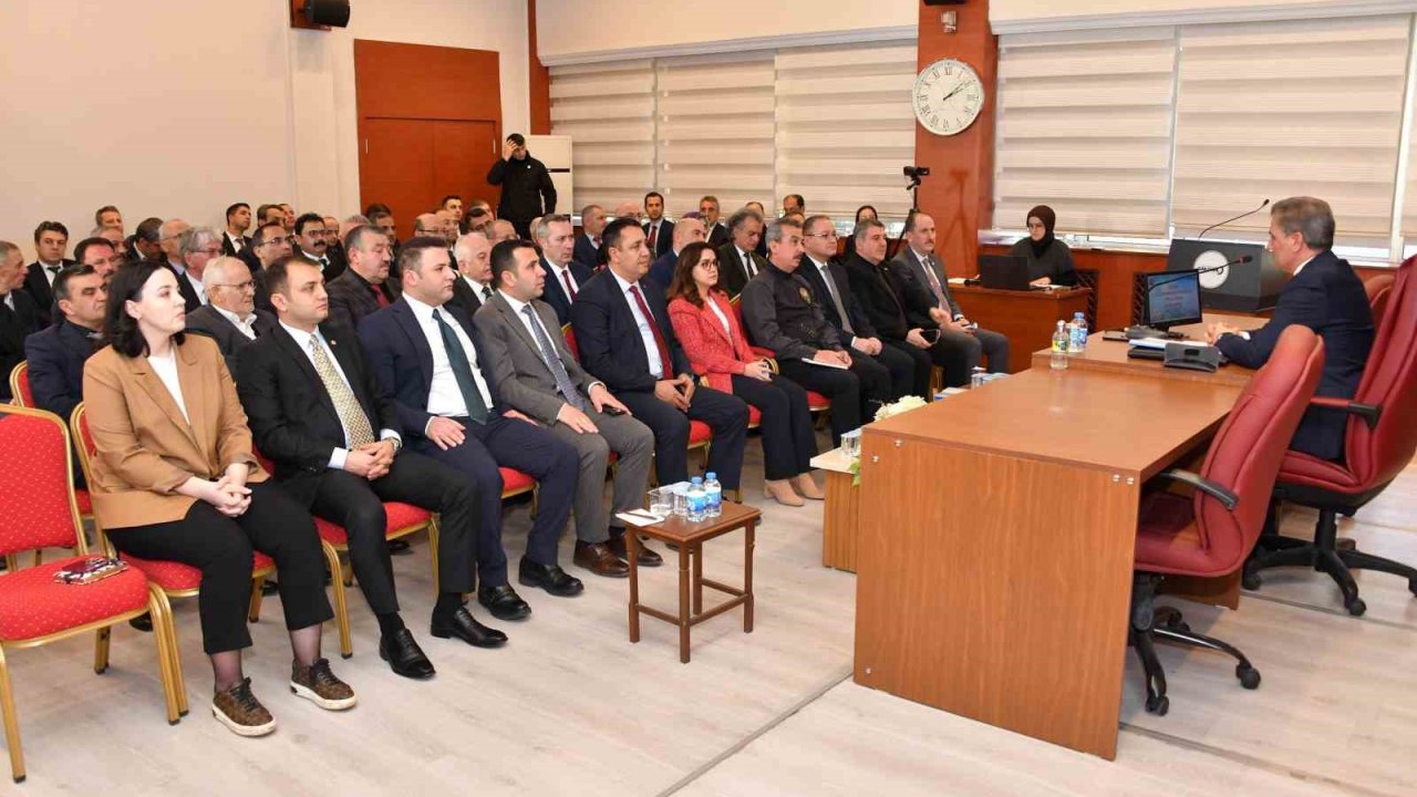 Gümüşhane’de yılın ilk İl Koordinasyon Kurulu toplantısı yapıldı