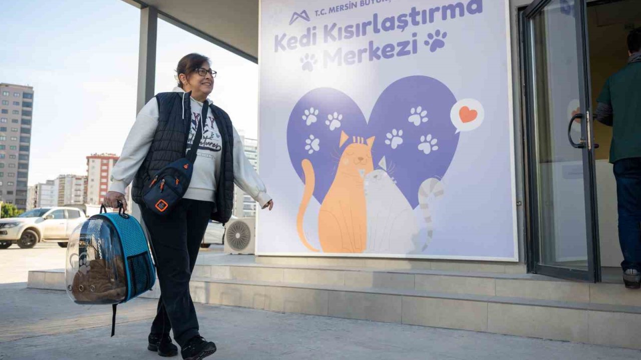 Mersin’de ’Kedi Kısırlaştırma Merkezi’ açıldı