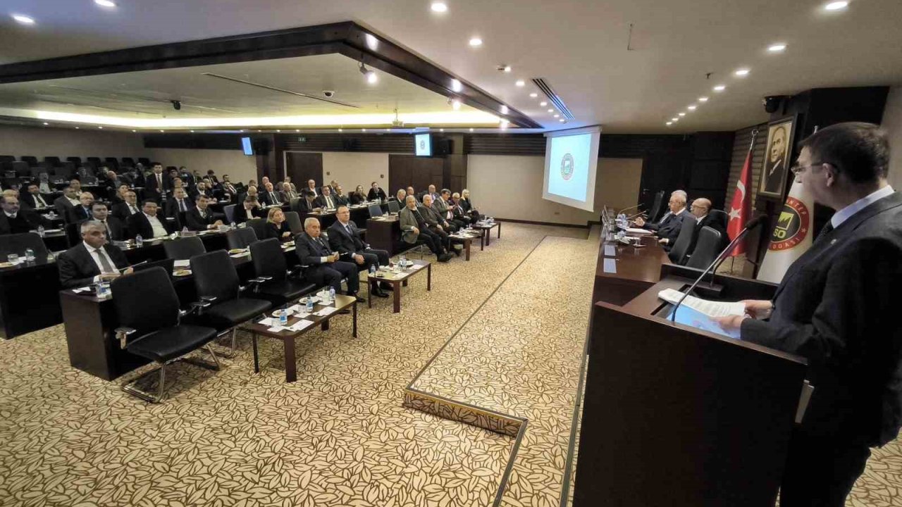 GSO’da 2025 yılının ilk meclis toplantısı gerçekleştirildi