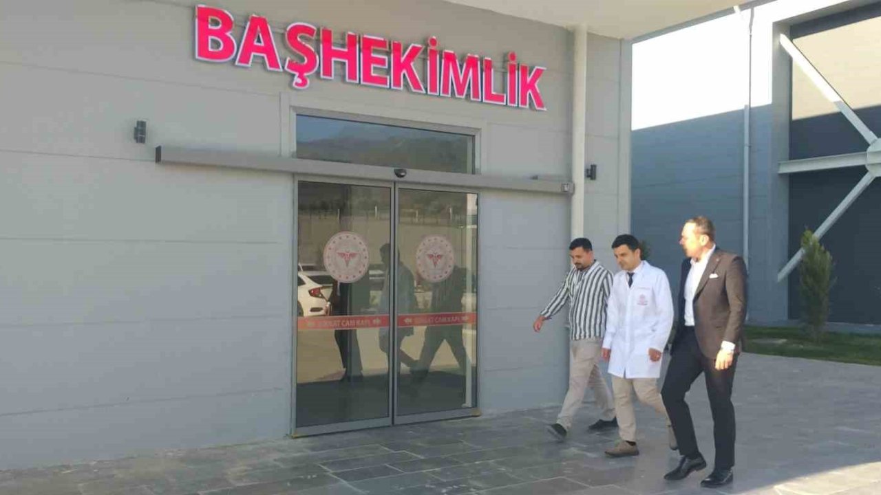 Erzin devlet hastanesi hasta kabulüne başladı