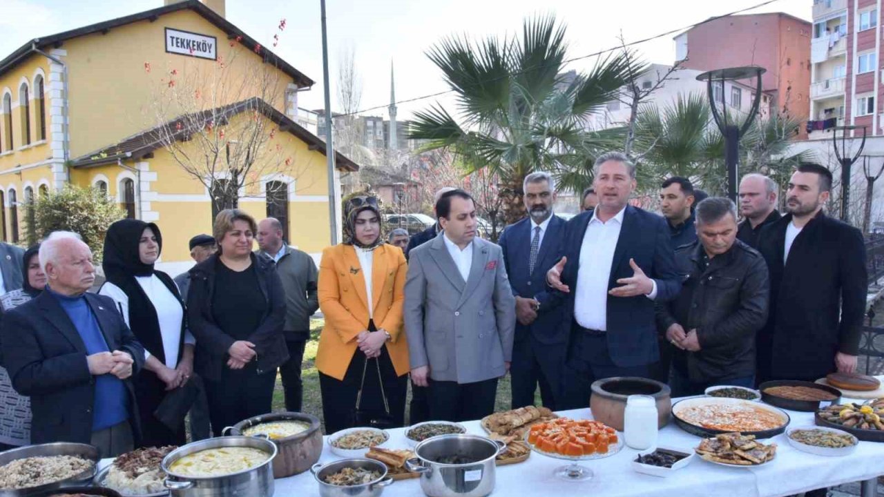 Tarihi garda yöresel yemek festivali