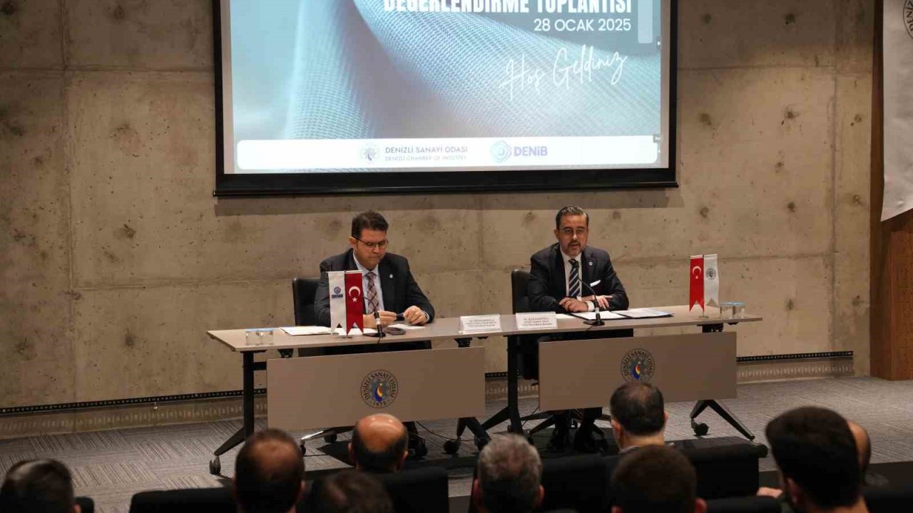 DSO ve DENİB yönetiminde Heımtextıl 2025 Fuarı değerlendirme toplantısı yapıldı