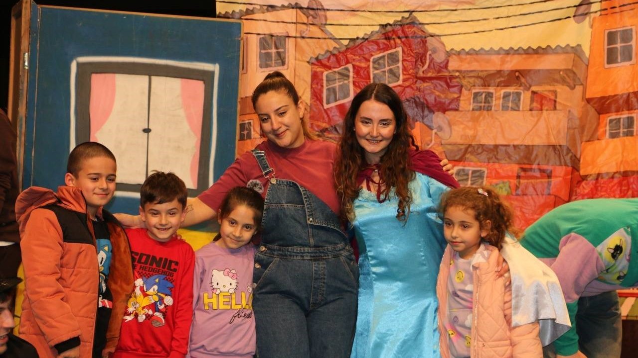 Minikler ara tatilde ‘Can Can ve Arkadaşları’ ile neşe buldu