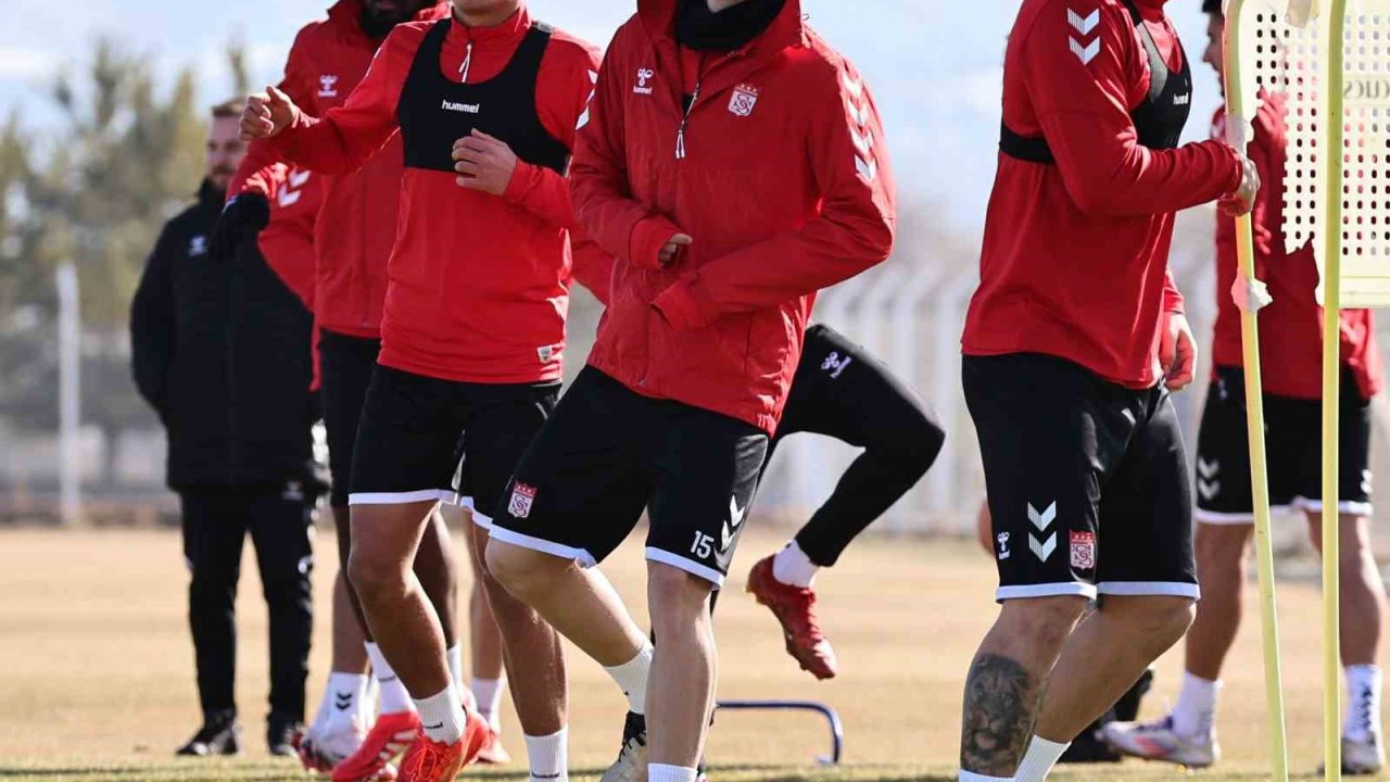 Sivasspor taktik çalıştı
