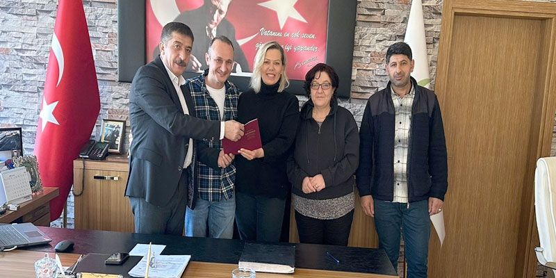 Kars'ta Hayvan Barınağında Dünya Evine Girdiler