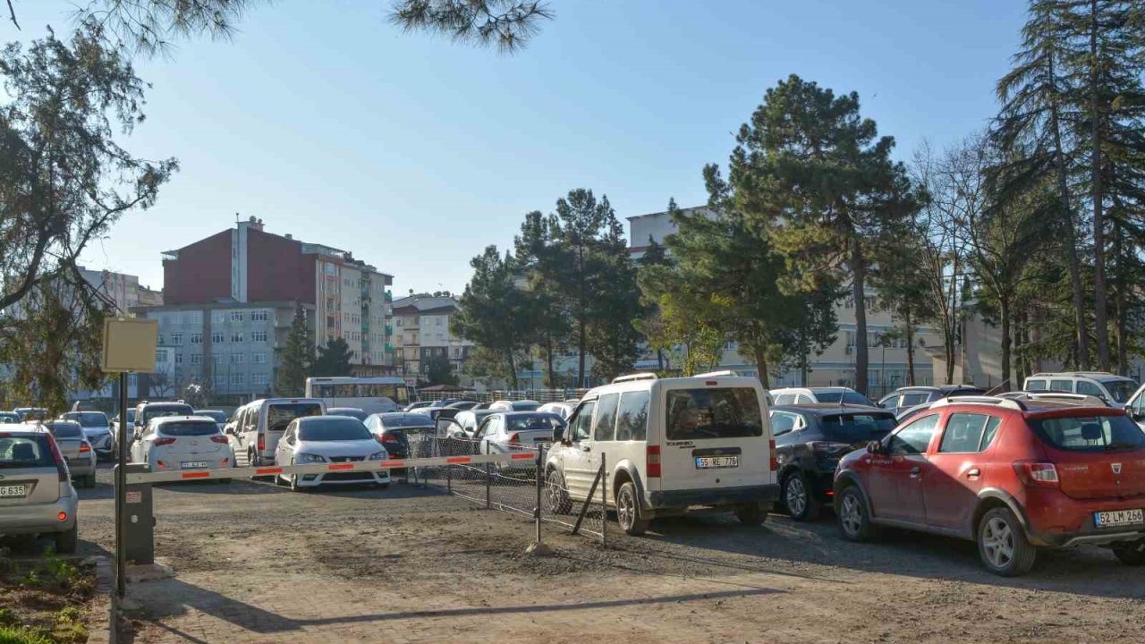 Samsun’daki kamu hastanesine 200 araçlık yeni otopark