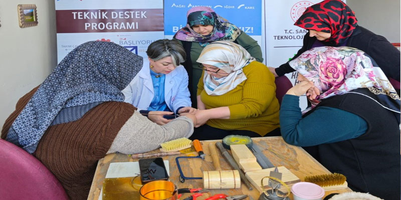 Sarıkamışlı Kadınlar Takı Tasarımı Eğitimi ile Güçleniyor