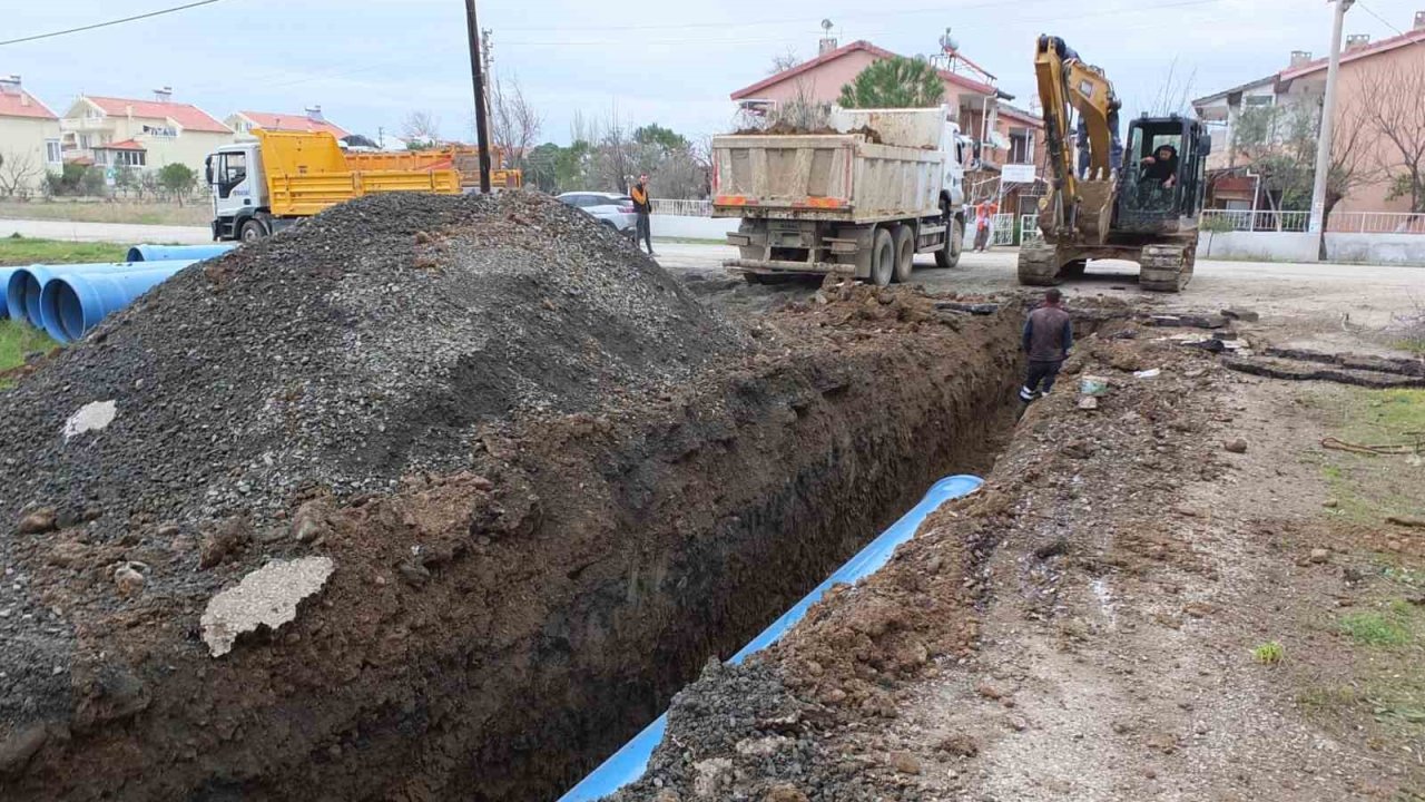 Balıkesir’de kanalizasyon seferberliği