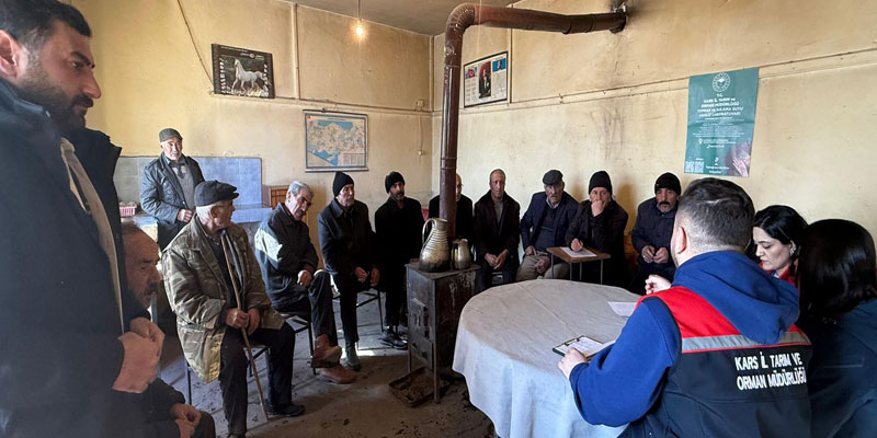 Kars İl Müdürlüğü “Tarım Sahada” ile Çiftçilerin Yanında!