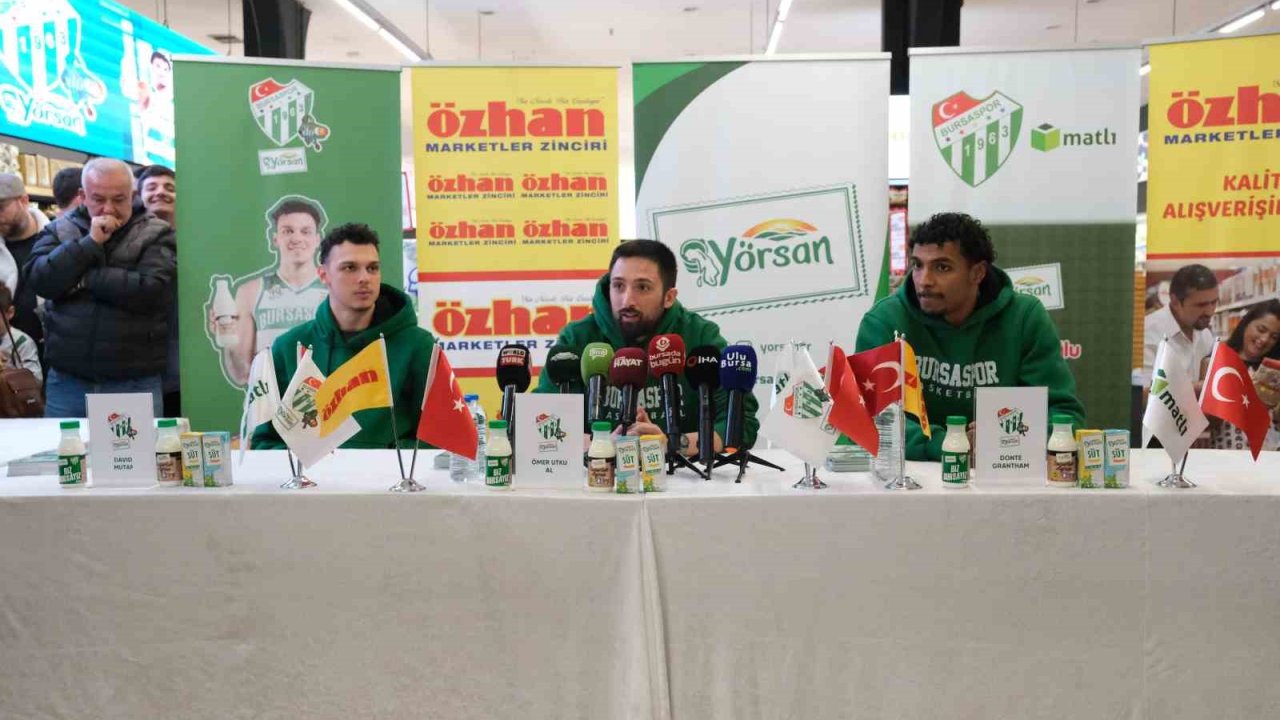 Özhan Market, Bursaspor Yörsan’lı basketbolcuları ağırladı