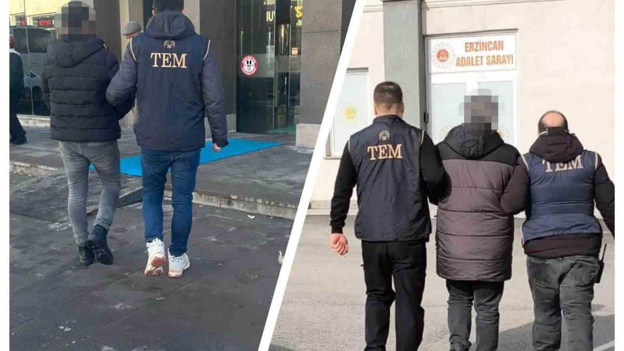 Erzincan’da terör örgütü propagandası yapan 2 kişi tutuklandı