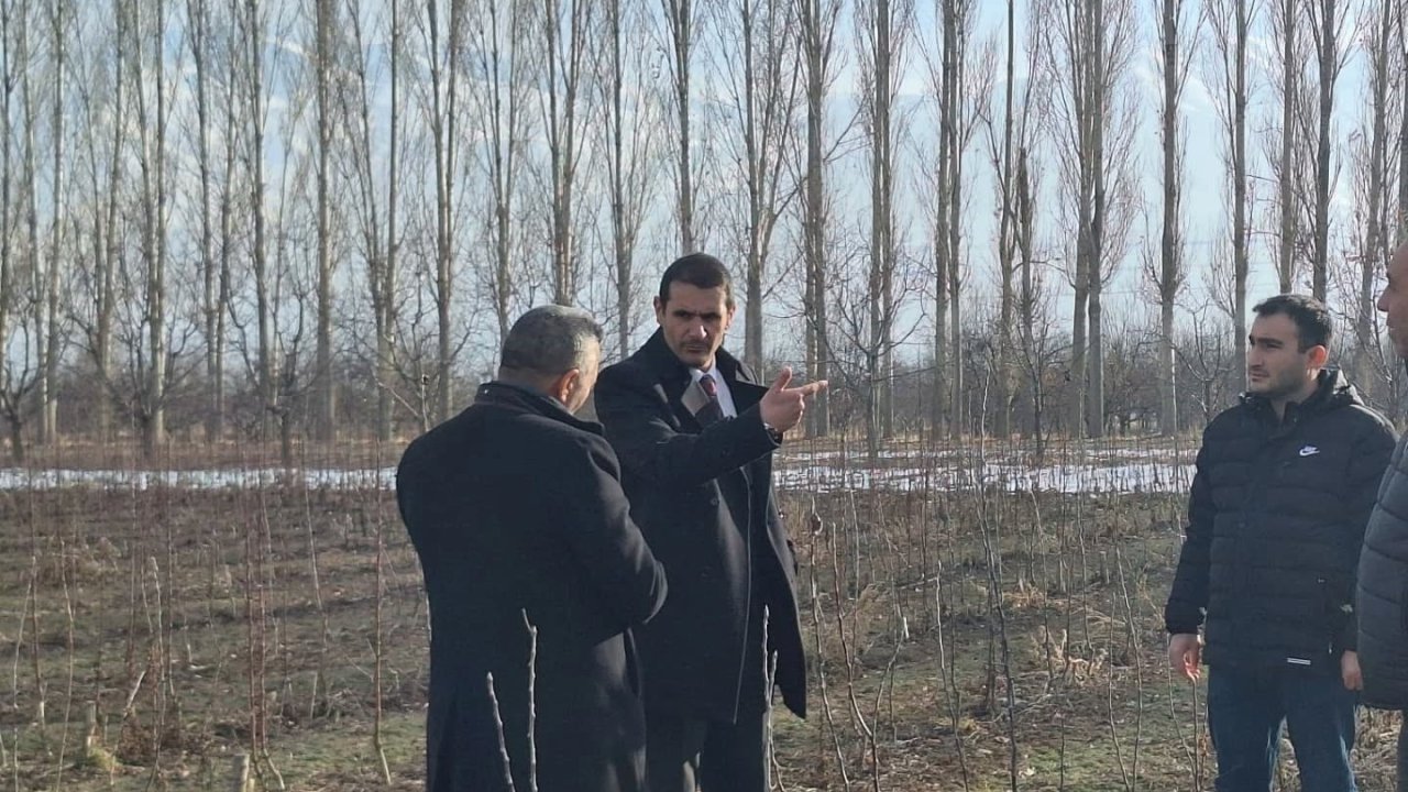 Meyve fidanları baharın gelmesiyle çiftçilerle buluşturulacak