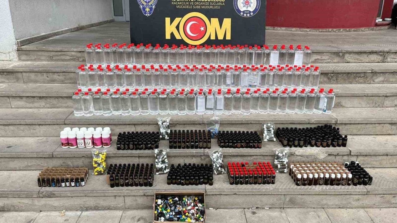 Adana’da 300 litre kaçak etil alkol ele geçirildi