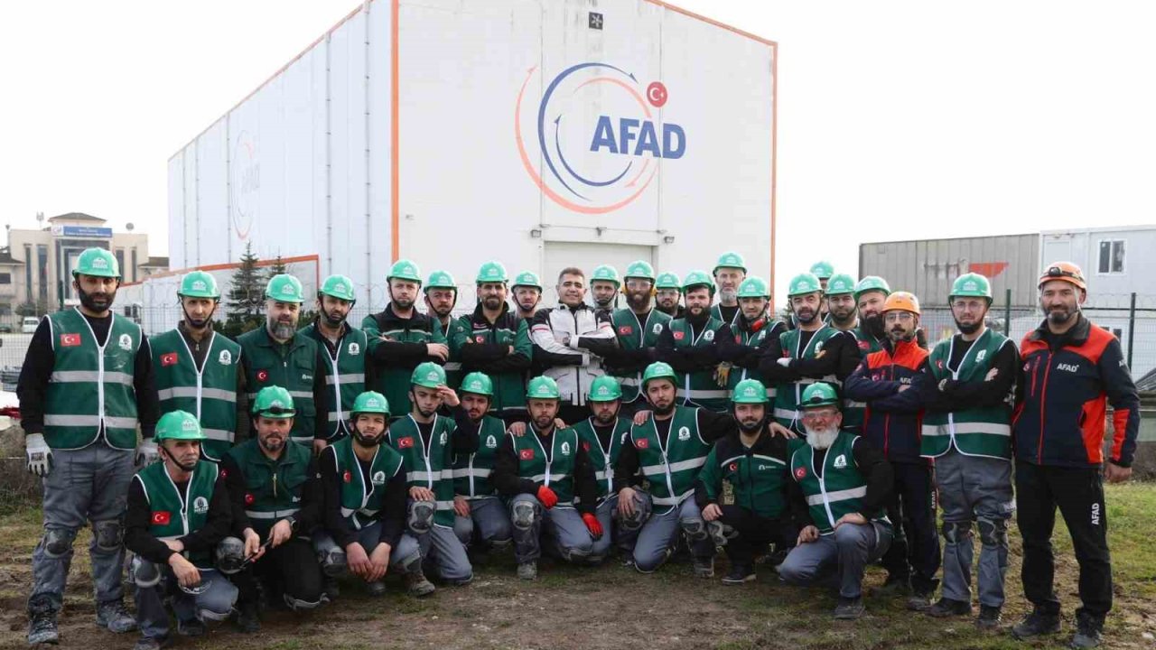 Düzce’de arama kurtarma ekip sayısı artıyor