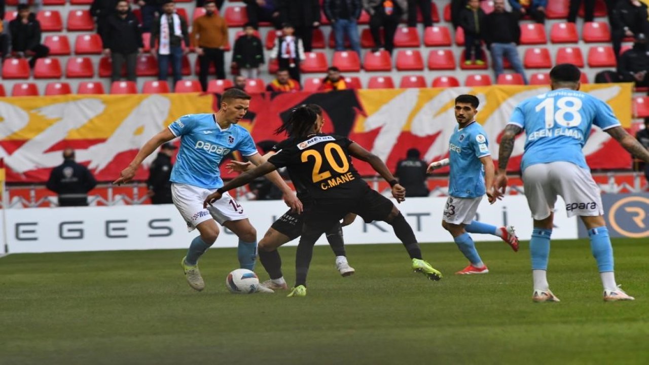 Kayserispor evinde Trabzonspor’u 10 maçtır yenemiyor