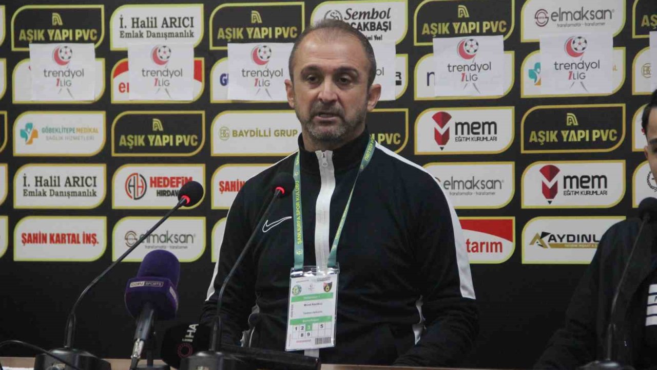 Murat Karakoç: "Maçın başından sonuna kadar üstün olan taraf bizdik"