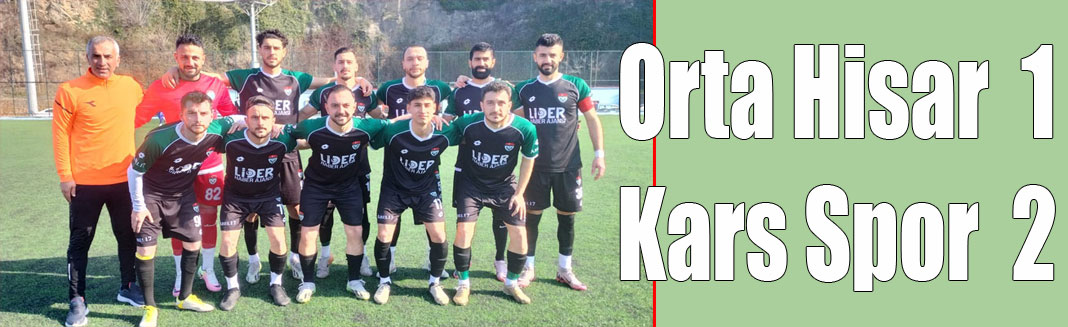 Tebrikler Kars spor!  Trabzon'dan galibiyetle dönüyoruz..
