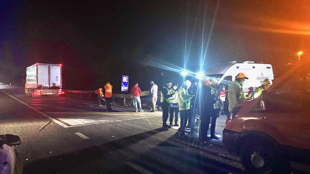 Konya’da ilçe belediye başkanı kaza yaptı: 1 yaralı