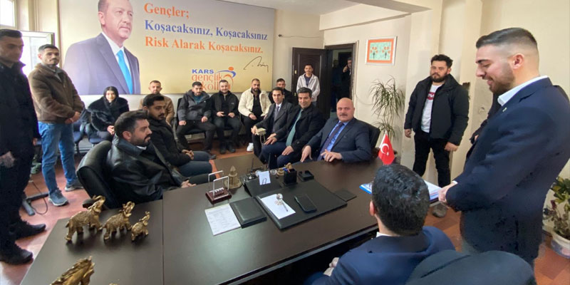 Yeni yönetime 'Hayırlı olsun' ziyareti!