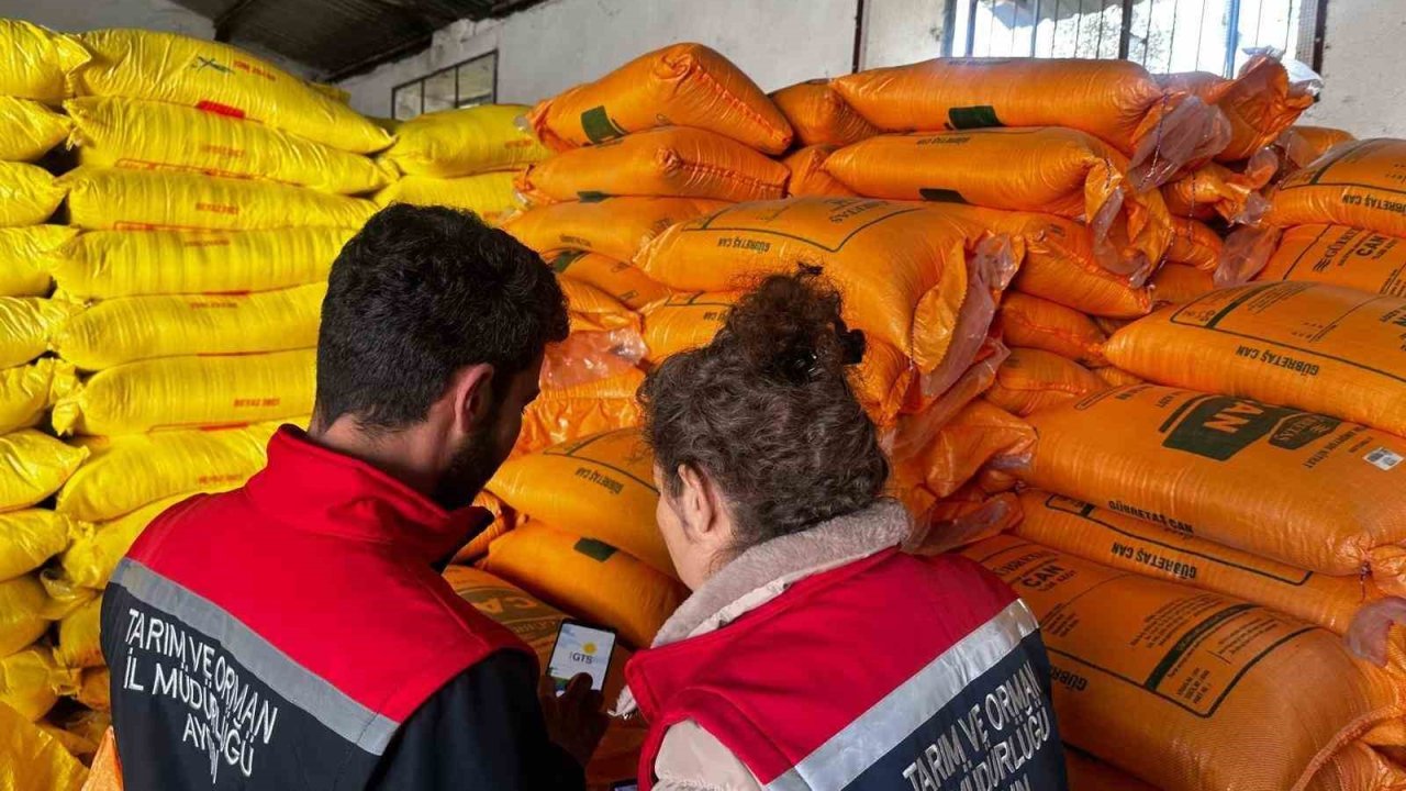 Aydın’da gübre satışı yapılan yerler denetlendi