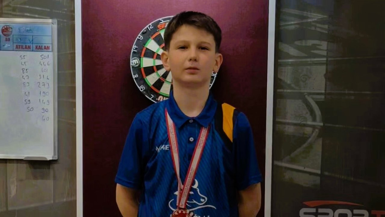 Tavas’ın evlatları dartta zafere ulaştı