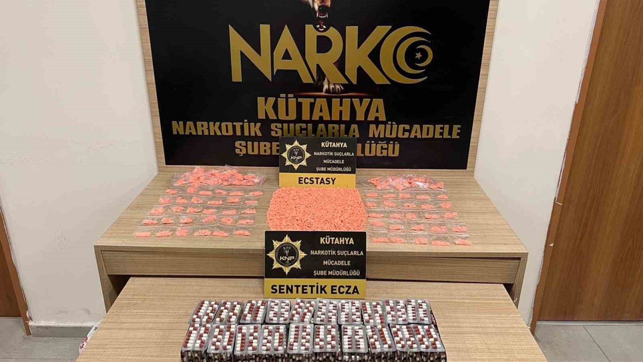 Kütahya’da uyuşturucu operasyonu: 4 şüpheli tutuklandı