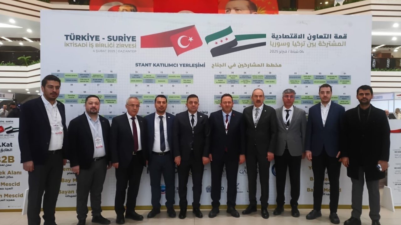 MÜSİAD yetkilileri, Suriye’nin yeniden imarı için Suriyeli işadamları ile buluştu