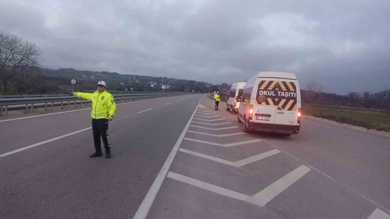 Sinop’ta polis denetimleri