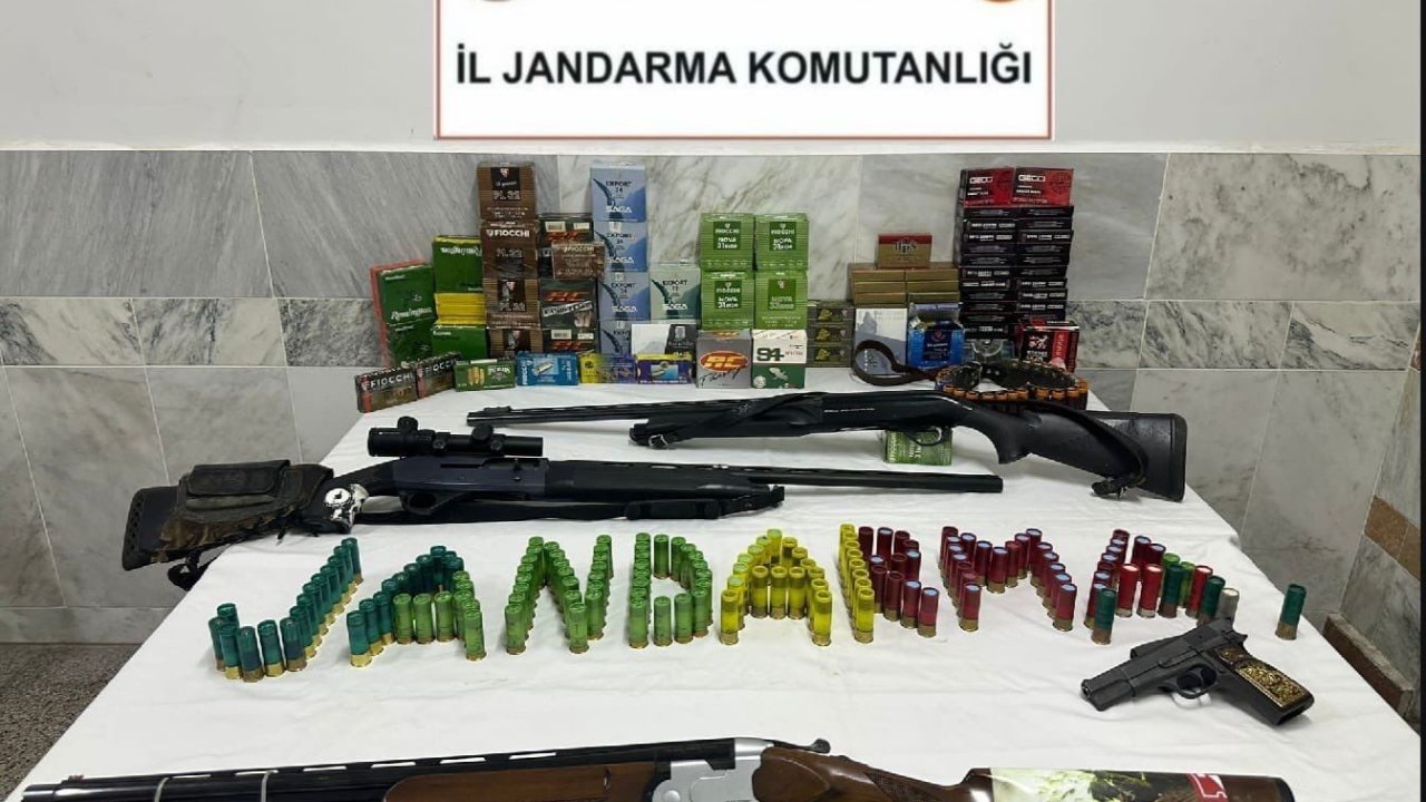 Menteşe’de ruhsatsız silah operasyonu