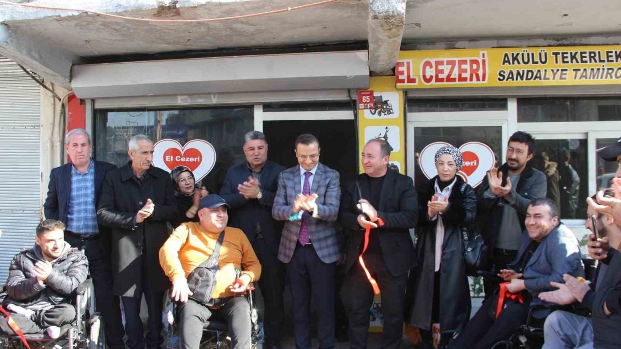 Şırnak’ta engelli araçların tamiri için atölye açıldı