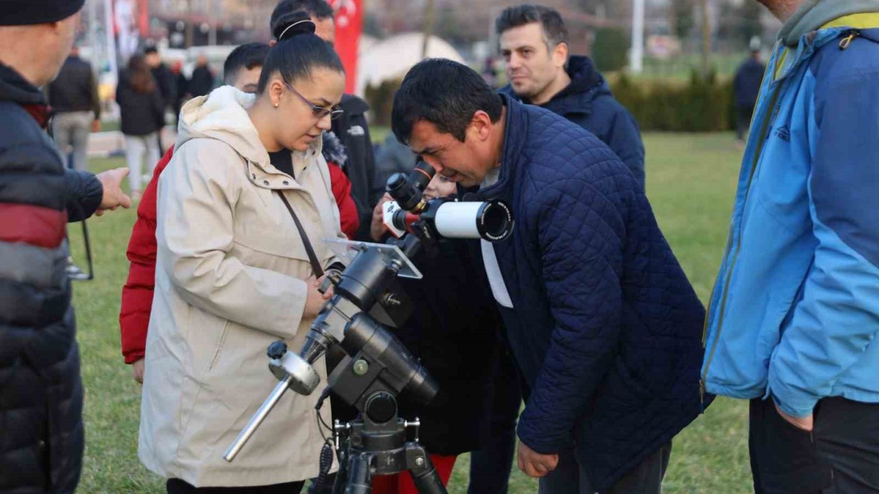 Büyükşehir’den gökyüzü gözlem şenliği