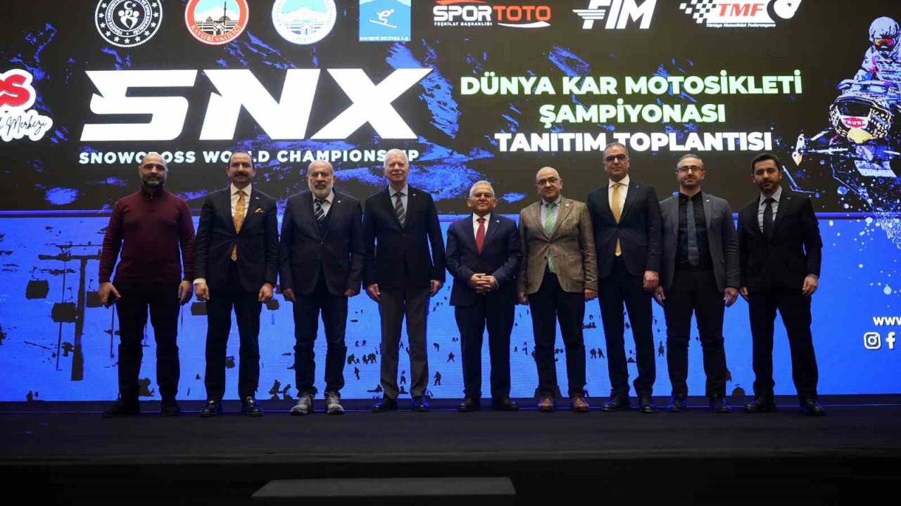 FIM Dünya Kar Motosikleti Şampiyonası tanıtım toplantısı gerçekleştirildi