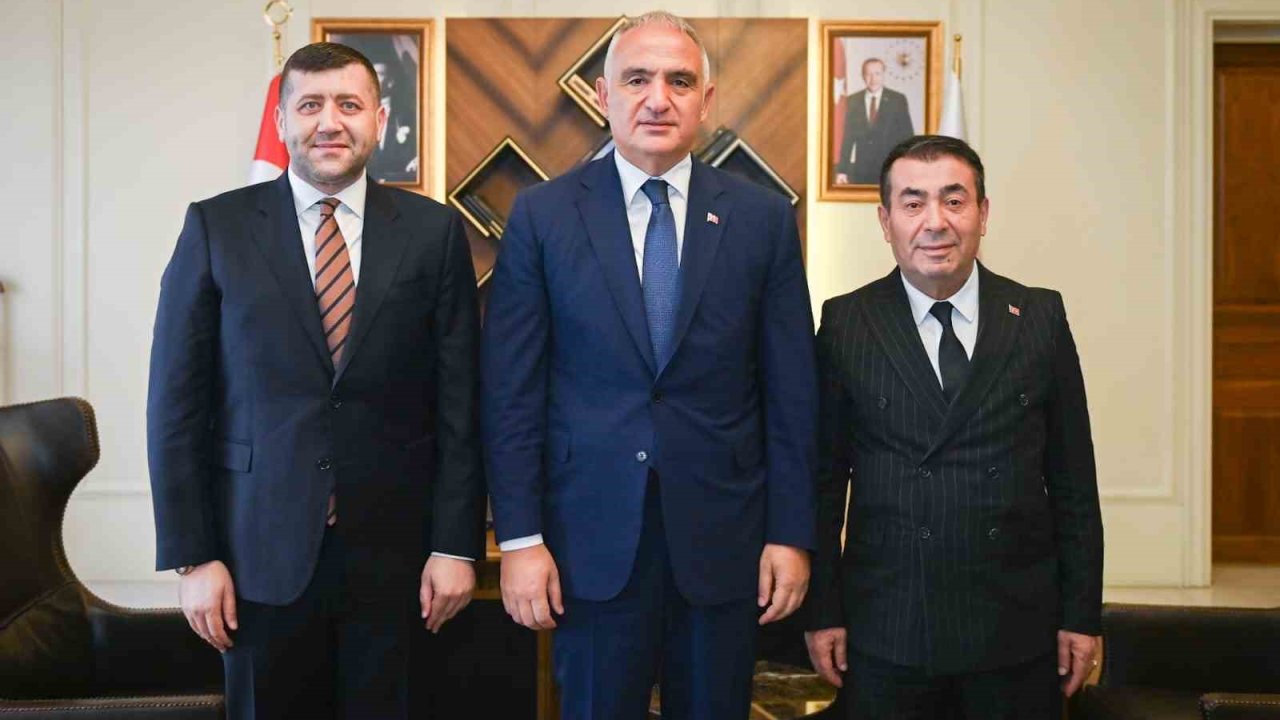 Başkan Metin, Bakan Ersoy’u ziyaret etti