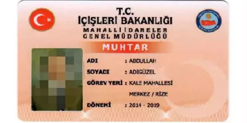 Kars'ta Muhtarlara "Muhtarlık Kimlik Kartı" Verildi