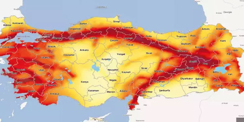 Yeni Deprem haritası yenilendi!  Kars'ın sırası belli oldu..