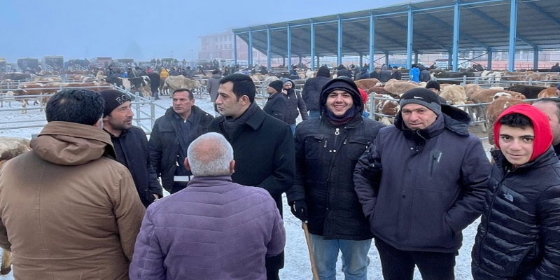 Selim Hayvan Pazarının ihtiyaçları tespit edildi!