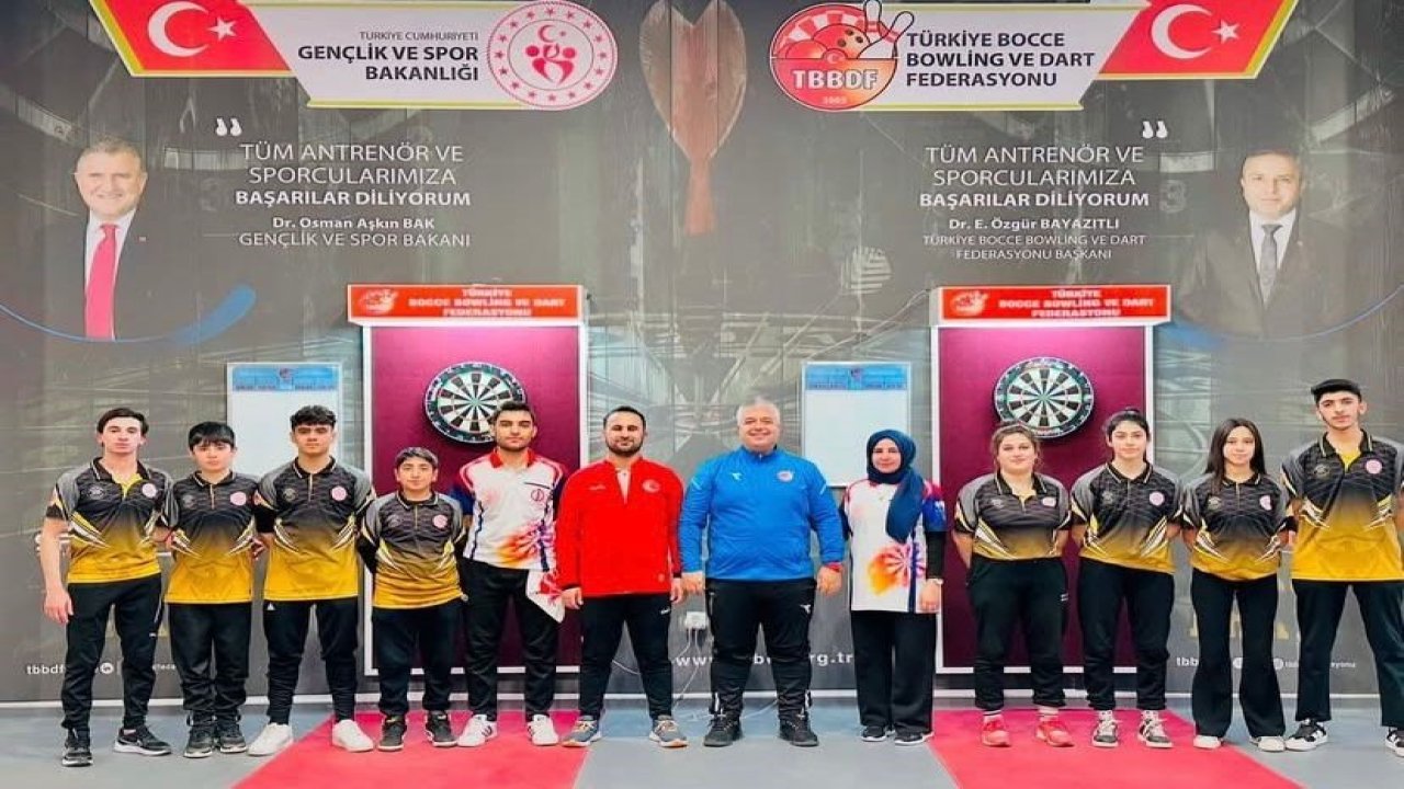 Elazığlı sporcular Türkiye Dart Şampiyonası’ndan başarıyla döndü