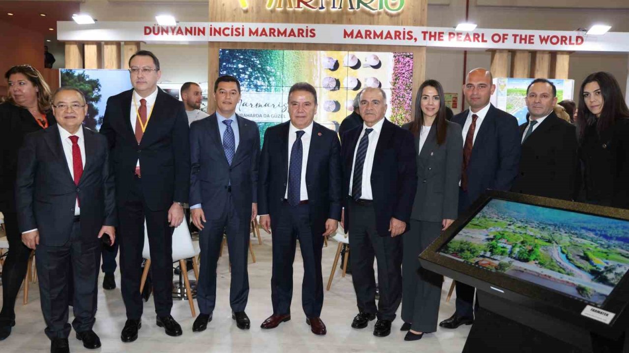 Marmaris, fuarda ilgi gören stantlar arasında yer aldı