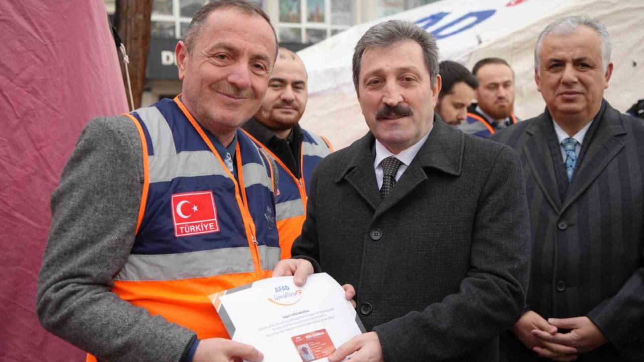 Vali Tavlı: "Tüm afetlere hazırlıklı olmalıyız"