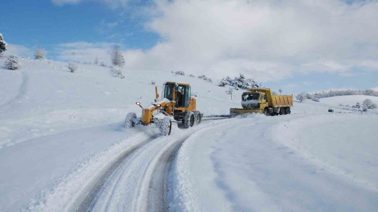 Tokat’ta 108 köy yolu ulaşıma kapalı