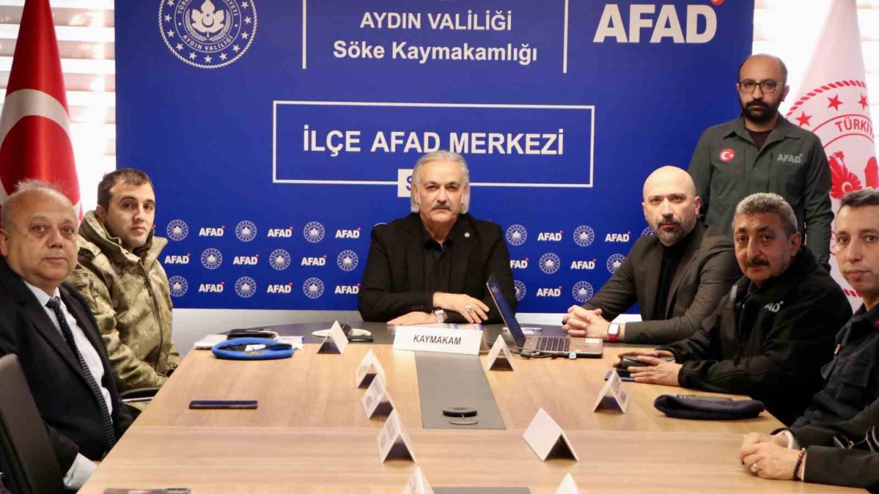Söke’de İlçe AFAD Merkezi Toplantısı gerçekleştirildi