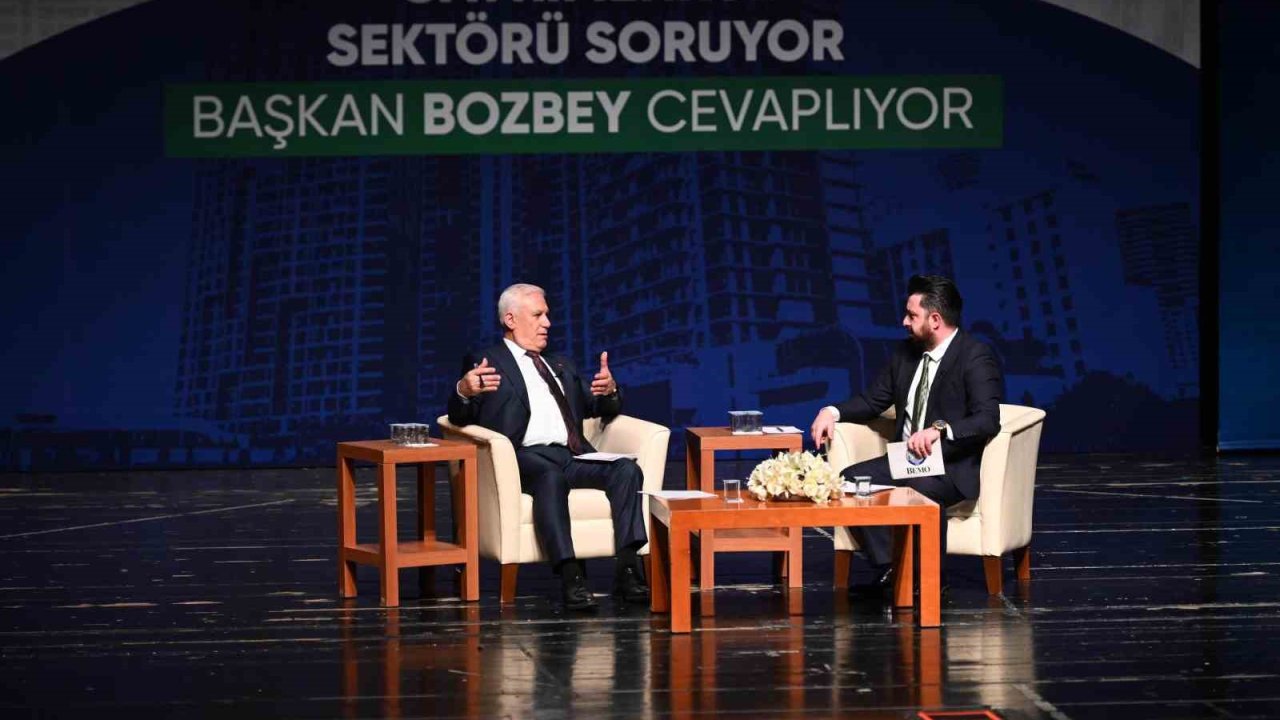 Gayrimenkul sektörü sordu, Başkan Bozbey cevapladı