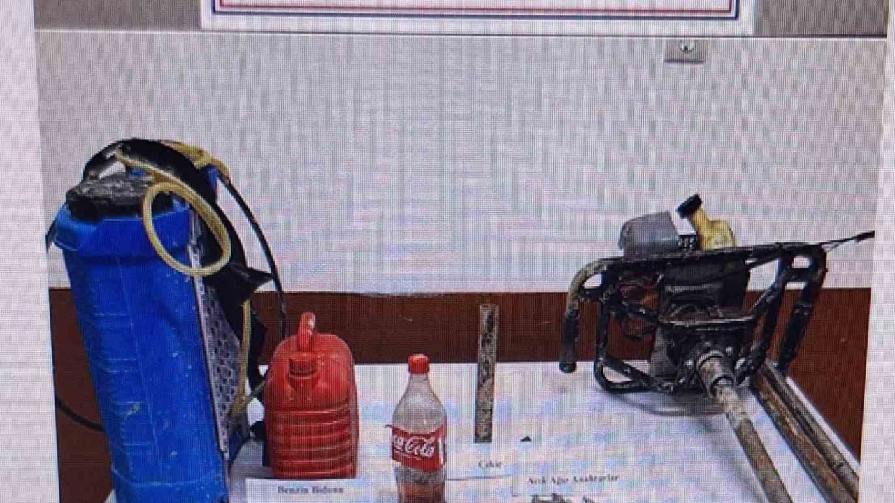 Kaçak kazı yapan şahsı jandarma yakaladı