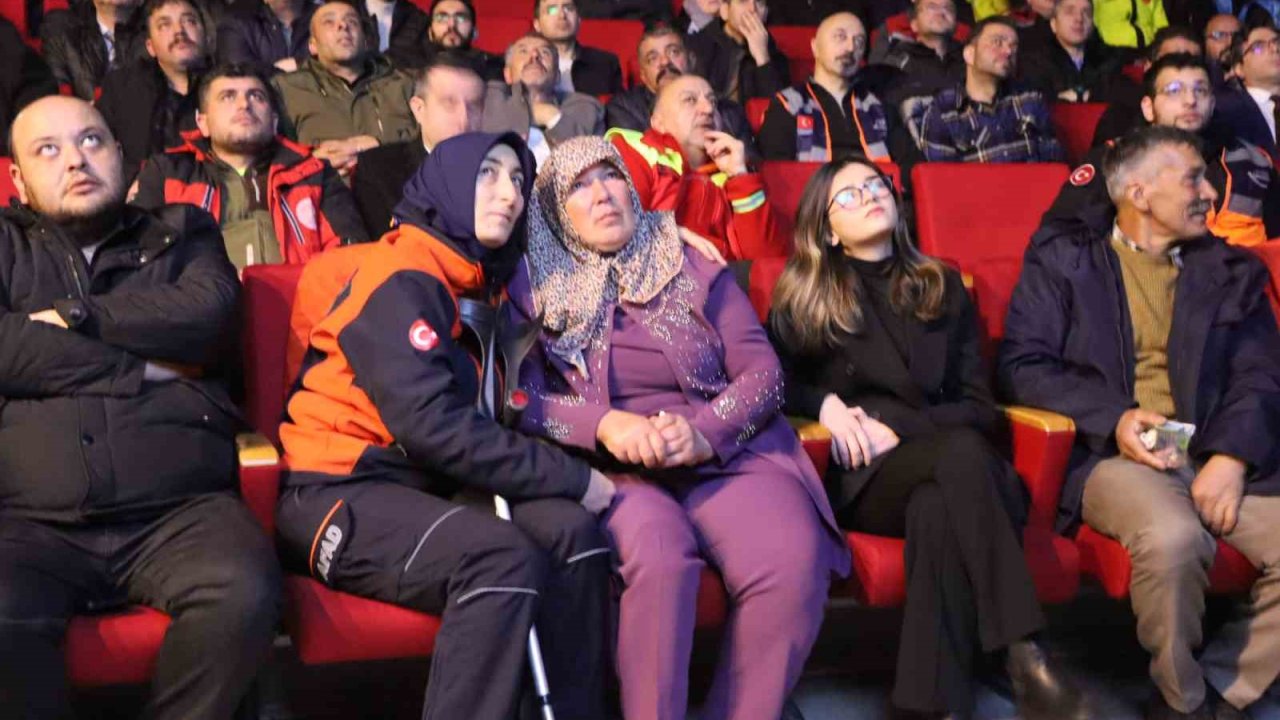 Kayseri’deki anma programında duygusal anlar